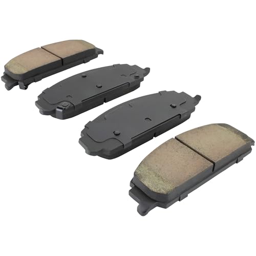 Image of QUALITY-BUILT Front Semi-Metallic Brake Pads, Premium 1001-1351M, Compatible with 2008-2012 Chevrolet /Pontiac (Caprice,G8)