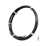 Motenna Cavo freno monopattino elettrico, adatto for Ninebot, KickScooter F2 Plus Pro a disco Cavo freno posteriore scooter elettrico(Black)