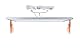 Paulmann 71003 LED Panel Atria Shine 3-Step-Dim eckig - Dimmbar Warmweiß Lichtpanel Kunststoff Deckenpanel 3000 K, Schwarz, Incl. 1x22 W, 580 x 200 mm