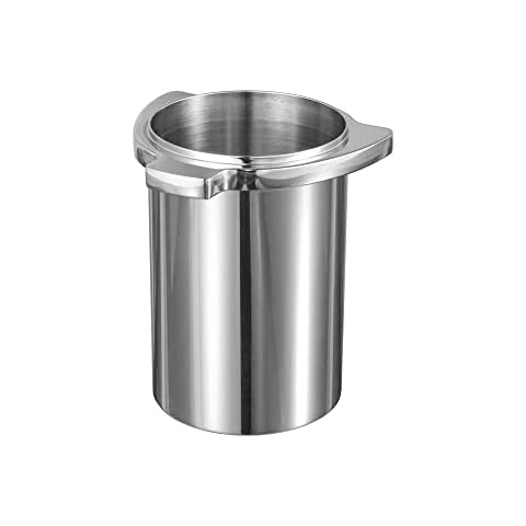 53.4mm Dosing Cup, Pavant 304 Stainless Steel Espresso Dosing Cup with Grinder Trigger Button Fits Breville Barista Express and 54mm Breville Portafilters Cover