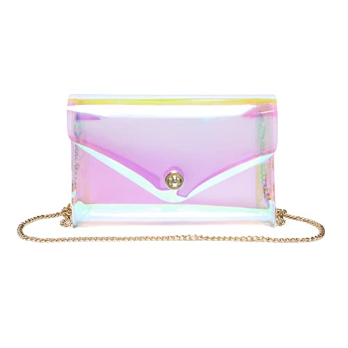 Image of Vorspack Clear Purse for Women Clear Crossbody Bag Cute for Sports Concert Prom Party Present