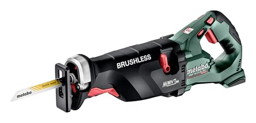 metabo Akku-Säbelsäge SSEP 18 LTX BL MVT - 18 V - Brushless Motor, Vario-Elektronik, Pendelhub,...