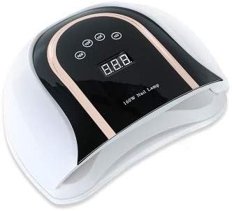 Nail Dryer, 160W Gel UV LED Nail lamp with 3 Timers and Sensor 54pcs LED Gel Machine for Manicure and Pedicure