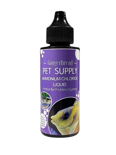 Gingerbread Pet Supply Ammonium Chloride for Fishless Aquarium Cycling - 2 oz
