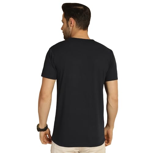 Image of VIMAL JONNEY Printed Multicolor Round Neck Cotton Half Sleeves Tshirt for Men-VIMAL55425(Pack of 2)
