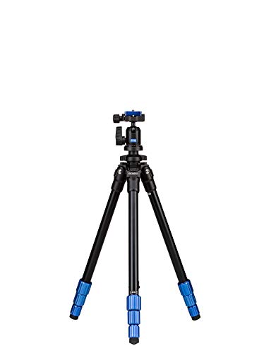 Benro Slim Aluminum Tripod Kit – Lightweight Travel Tripod with N00 Ball Head, Arca-Swiss Plate, Twist Locks, and Carrying Case for DSLR, Mirrorless & Smartphone Photography (TSL08AN00)