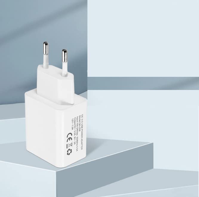 AXFEE 65W Caricatore Rapido USB Multipla PD & QC3.0, Alimentatore