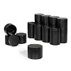 Aroparc Candle Tins 8oz with Lids, 24 Pack Seamless Bulk Candle Containers for Candle Making Supplies - Black