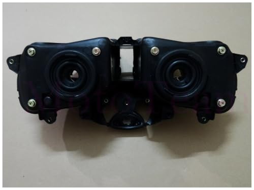 Phare assemblage CBR600RR 2003-2006 avec boîtier argenté pour éclairage optimal
