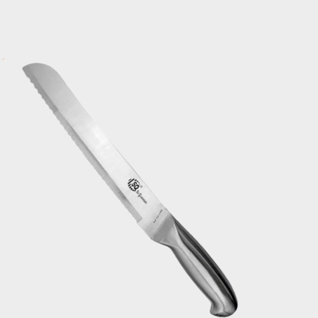 Faca de Pão Serrilhada Premium em Aço Inox Corte Preciso 32 cm(1 UNIDADE) |