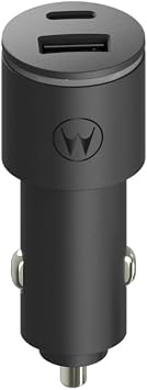 Motorola TurboPower Share Car Charger- 45W Dual Port USB-A, USB-C Output for Moto G 2025/2026, G Power 2024/2025/2026, G Stylus 2024/2025/2026, Play 2024/2026, Edge 2025/2026, Razr, Razr Plus/Ultra