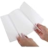 Bright Creations Vellum Jackets for 5x7 Invitations - Pre-Folded Translucent Sleeves & Wedding Envelope Liners - Elegant Wraps & Wedding Vellum Paper - 100-Pack, White Translucent - 5 x 7 in