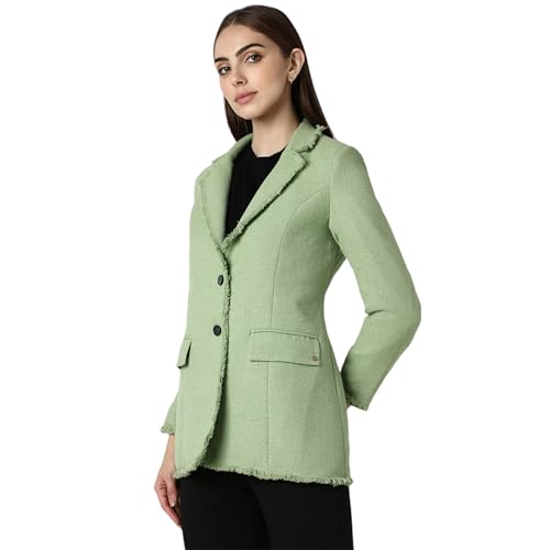 Image of Van Heusen Women's Regular Fit Casual A-line Coat, polyester blend