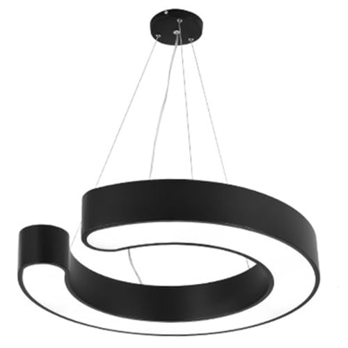 Lámpara colgante LED de techo alto moderna para comedor y oficina