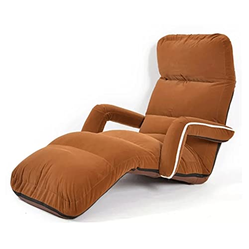 Llly Adjustable Foldable Soft Suede Recliner Chaise Lounge Chairs For Living Room Sofas And Armchairs Floor Lounger #TOP22