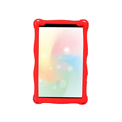 AKNICI-Funda-Antichoque-para-AOYODKG-H8-H6TECLAST-P80Samsung-Galaxy-Tab-A7-Lite-de-87Tab-A-80-2019-T290-T295-T297MatrixPad-S8DUODUOGO-E8Haehne-8-Correa-de-Hombro-y-Lapiz-Tactil-Rojo