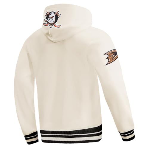 Image of Pro Standard Men's NHL Retro Classics Brushed Back French Terry Pull Over Hoodie