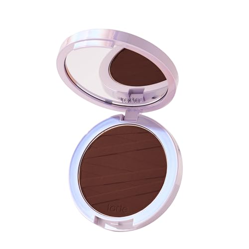 Image of tarte face tape pressed powder - Medium-Coverage Waterproof Powder with Hyaluronic Acid, Snow Mushroom & Peptides to Smooth & Set Makeup, Lightweight, Vegan & Cruelty Free