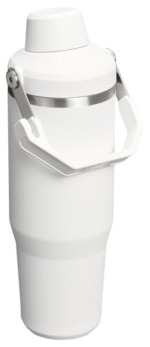 Image of STANLEY IceFlow 2.0 Fast Flow Tumbler, 30 oz, Frost | Angled Spout Lid | Lightweight and Leakproof for Travel and Sports | Easy Carry Handle | Insulated Stainless Steel | BPA-Free