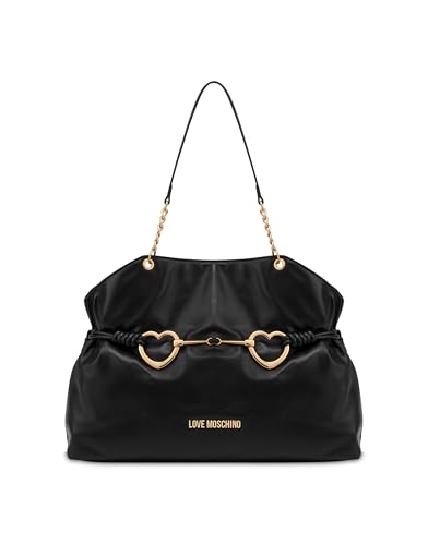 Grand sac à main Love Moschino JC4033PP1MLB0000 noir pour ne plus manquer de place
