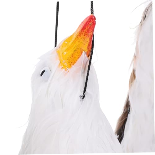 Mouette morte de simulation pour éloigner les oiseaux de la maison - 4