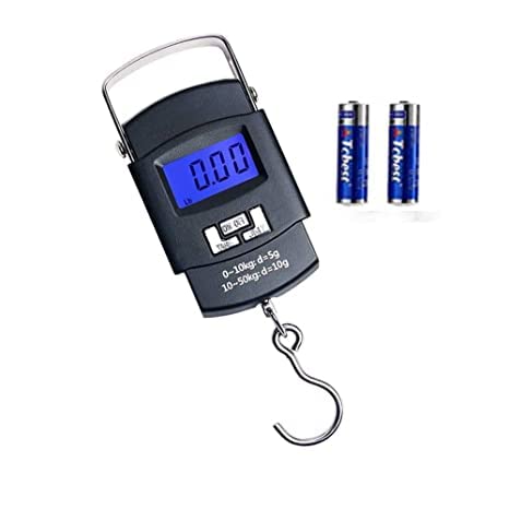 Image of Luggage Scale with Battery Automatic Reading, Many Ways of use, Accurate Numbers, The Perfect Multifunctional Scale, a Good Helper for Your Travel and Fishing