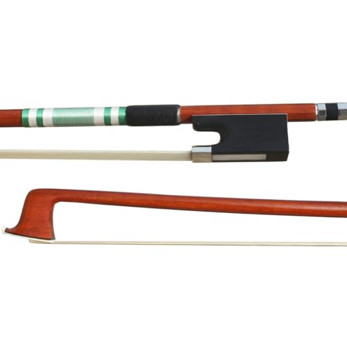 ARCRAW Violin Bow 4/4 Full Size Violinists Fiddlers Teacher Student Professional IPE Wood Round Bow