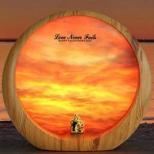 mamre Sunset Glow Table Lamp, Anniversary Valentine Gifts for Him Mr & Mrs Signs for Wedding Table Décor - Image 5