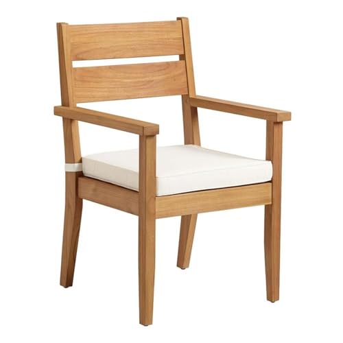 Pemberly Row Teak Chair with Cushion