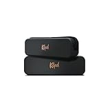 Klipsch Detroit Bluetooth スピーカー [ポータブル/サウンドバー/24時間 連続再生/1台でステレオ再生/Bluetooth 5.3/防塵/防水/IP67/モバイルバッテリー/内臓マイク/複数台接続] クリプシュ デトロイト【国内正規品】 （ブラック 2台）