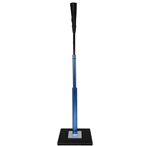 Zdgao Baseball Batting Tee - Professional Hitting Tee For Baseball/Softball With Ultra- Flexible Rubber Top - Easy Height Adjustment 24-46 Inch (Heavy Weight Base) #TOP3