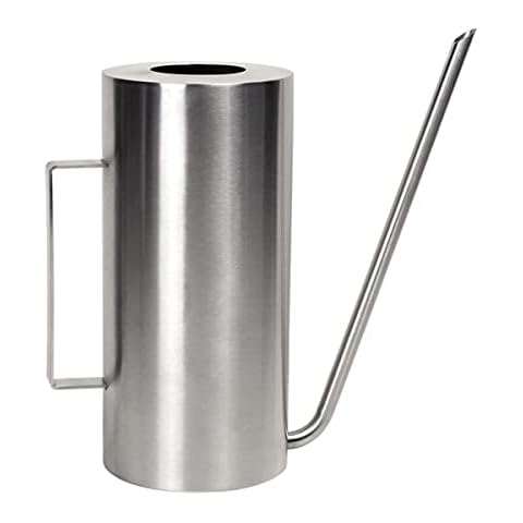 Regadera de Acero Inoxidable de 1,5 litros para Plantas Cover
