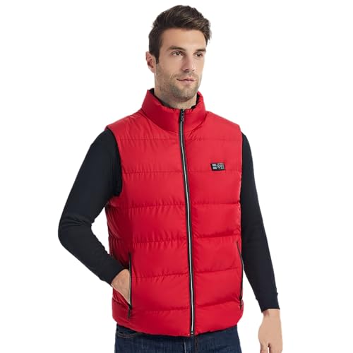 Doudoune chauffante USB gilet électrique homme femme veste ski randonnée hiver