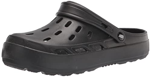 Image of Skechers mens Skechers Mens Swifters - Steady Black Lifestyle Shoes Sandal