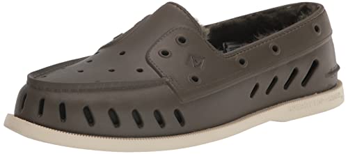 Sperry Men's Authentic Original Float Boat Shoe, Olive Cozy, 8