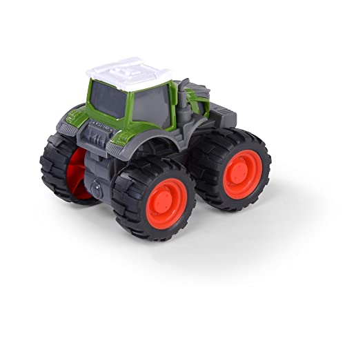 Dickie Toys - Spielzeug-Traktor Fendt Monstertruck, (9 cm), Kinder-Traktor mit Friktionsmotor, Vierradantrieb & XXL-Reifen, für Kinder ab 3 Jahren – Bild 3
