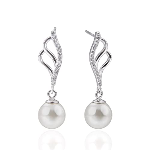 Boucle d'oreille à tige argent sterling et zircone cubique un cadeau idéal