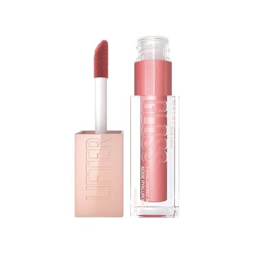 Maybelline NY Brilho Labial com Ácido Hialurônico Lifter Gloss Moon, 5.4ml