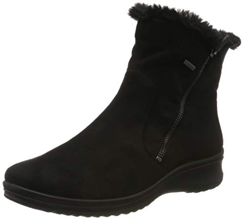 ara München 1248501, Botas de Nieve para Mujer, Schwarz, 35 EU