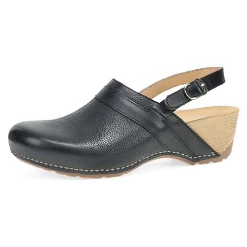 Dansko Tammy Stylish Heel-Strap Mule Clog for Women - Cushioned PU Footbed for All-Day Support and Long-Lasting Wear