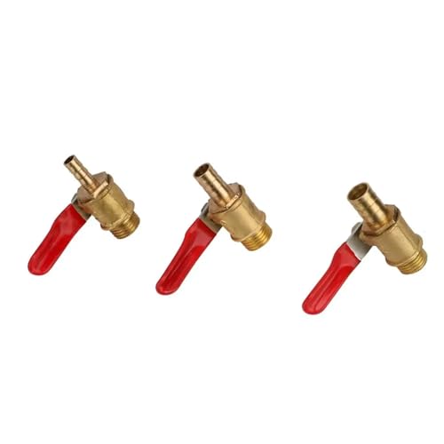 Conector de interfaz de tubería de púas de latón de 1/4" a 10mm 5