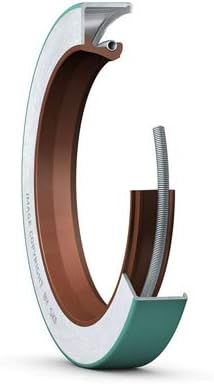 16039 Single Lip Oil Seal - Solid, 1.619 in Shaft, 2.000 in OD, 0.250 in Width, CRW1 Design, Fluoro Rubber (FKM) Lip Material