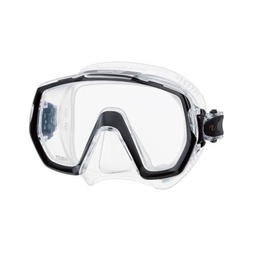 Tusa Freedom Elite Máscara de buceo panorámica gafas de snorkel cristal templado