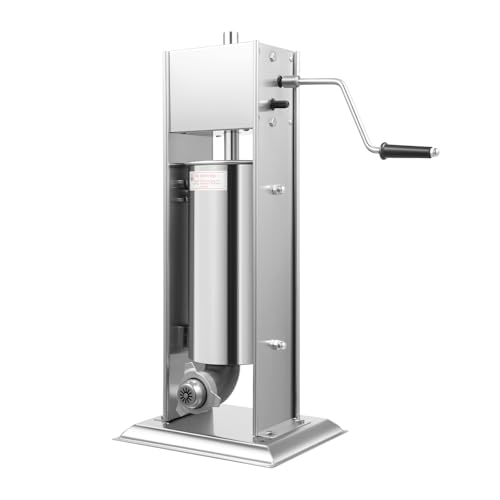 Bacocoo Commercial Churros Machine, 5L Manual Latin Fruit Machine Stainless Steel Manual Donut Churrera Churro Maker Machine with 6 Nozzles Heavy Duty Churros Machine for Home Restaurants Bakeries.