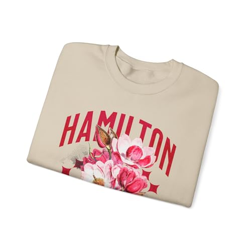 Lewis Hamilton Floral Unisex Crewneck Sweatshirt – F1 Racing Apparel | Still We Rise | Stylish and Comfortable Sweatshirt3