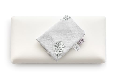 Miniatura 7 de Textilhome Almohada De Viaje Viscoelástica 43x24 Cm Núcleo De Visco 100 Natural, Tejido Ecológico Con Aloe Vera, Transpirable, Suave Y Lavable, Petate Enrollable Para Transporte.