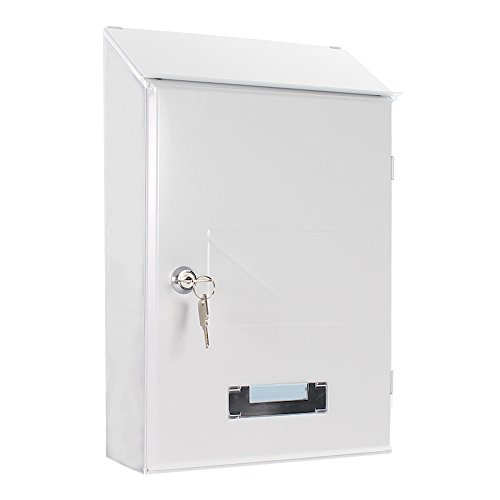 HomeDesign 006519 HDM-1610 Boite aux lettres Blanc Cover