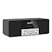 Produktbild TechniSat CABLESTAR 400 - Stereoradio für unverschlüsselte Digitale Radioprogramme via Kabel (incl. Fernbedienung, DVB-C Radio, AUXin, IEC in, 3.5mm Klinke, Uhr, Stereolautsprecher 20 W) schwarz