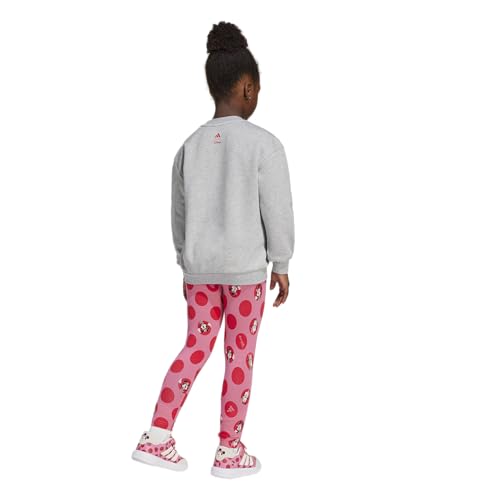 adidas Girls' Disney Minnie Mouse Jogger Set3