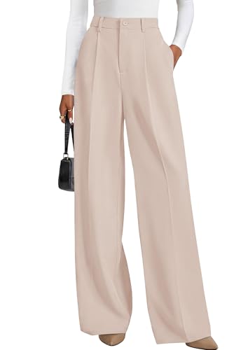 PRETTYGARDEN Wide Leg Pants for Women Trendy 2026 Fall High